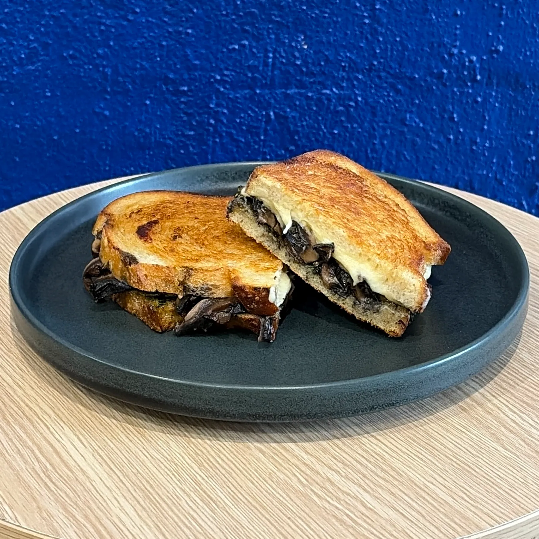 Marinated Mushroom with Bechamel Sauce